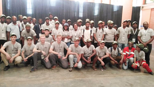 makeathon-botswana Gruppenbild Makeathon Botswana