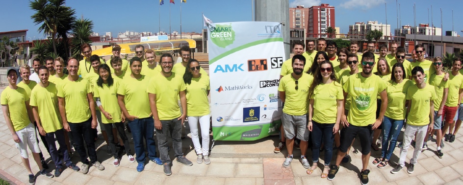 smart-green-island-2016 Teilnehmer des Smart Green Island Makeathons 2016.